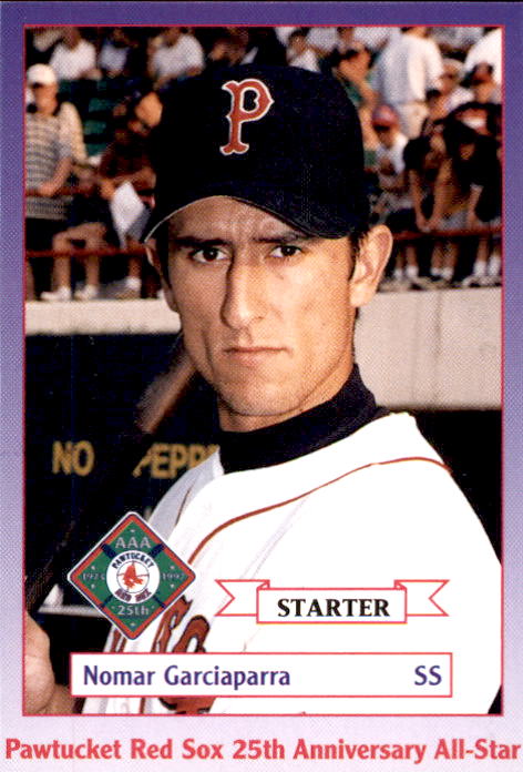 1997 Pawtucket Red Sox All-Time Greats Team Issue #13 Nomar Garciaparra - NM