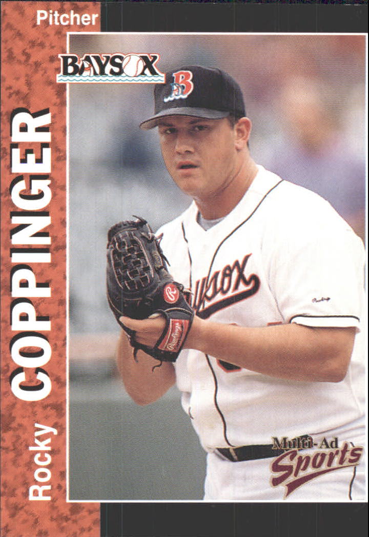1998 Bowie Baysox Multi-Ad #8 Rocky Coppinger