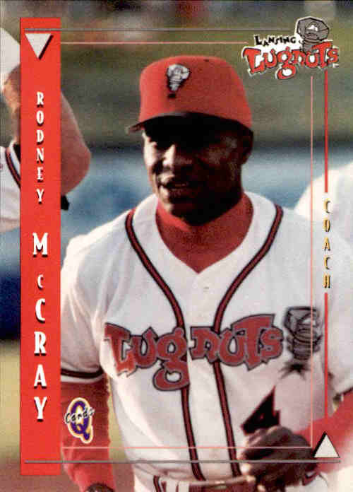 1998 Lansing Lugnuts QCards 30 Rodney McCray Coach Baseball Card eBay