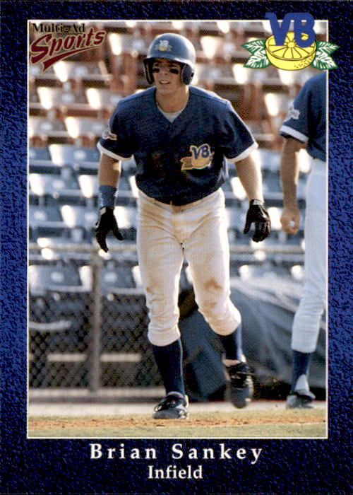 1998 Vero Beach Dodgers Multi-Ad #23 Brian Sankey