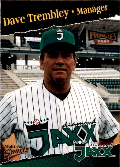 1998 West Tennessee Diamond Jaxx MultiAd 26 Dave Trembley Manager
