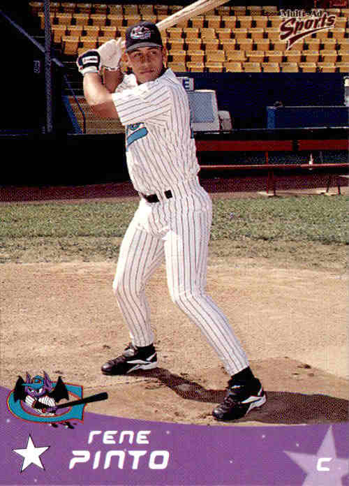 1999 Greensboro Bats MultiAd 17 Rene Pinto NM