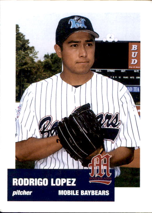 1999 Mobile Baybears Team Issue #22 Rodrigo Lopez