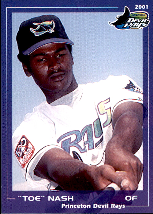 2001 Princeton Devil Rays Grandstand #20 Greg 