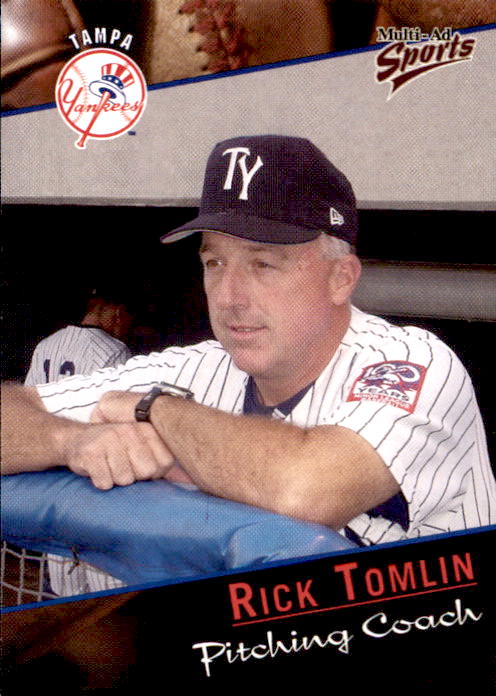 2001 Tampa Yankees Multi-Ad #3 Rick Tomlin Co