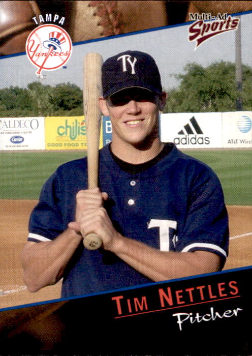 2001 Tampa Yankees Multi-Ad #19 Tim Nettles