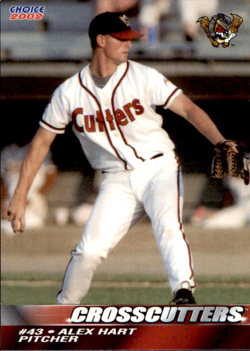 2002 Williamsport Crosscutters Choice #15 Alex Hart - NM