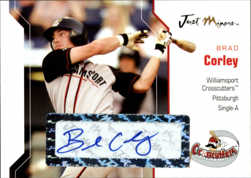 2006 Just Autographs Signatures #7 Brad Corley/775 *