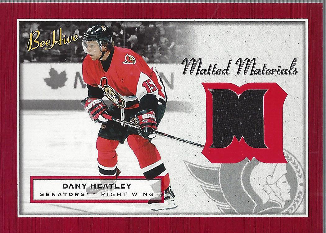 2005-06 Beehive Matted Materials #MMDH Dany Heatley