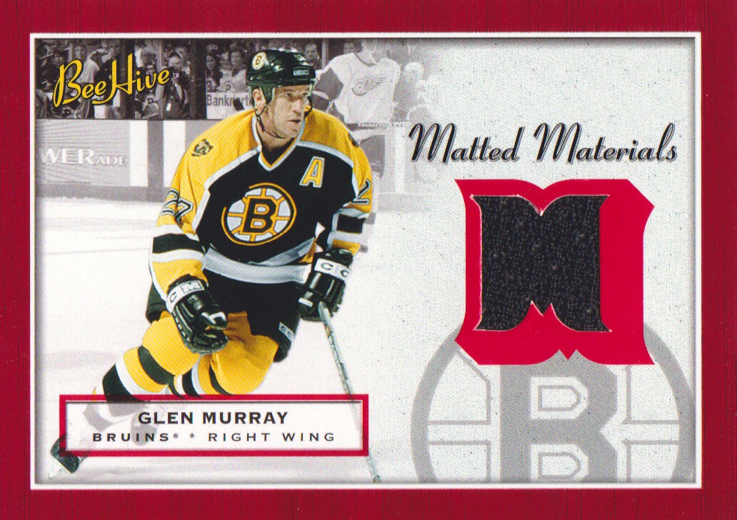 2005-06 Beehive Matted Materials #MMGM Glen Murray