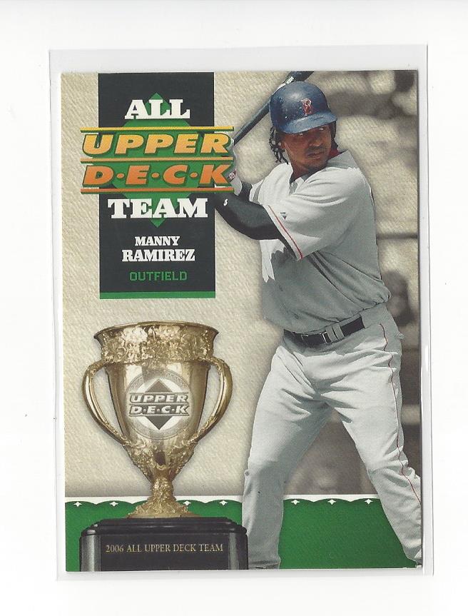 2006 Upper Deck All-Upper Deck Team #UD38 Manny Ramirez