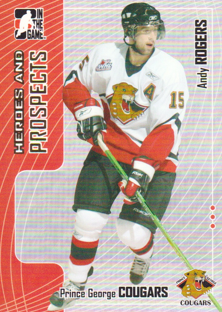 2005-06 ITG Heroes and Prospects #325 Andy Rogers