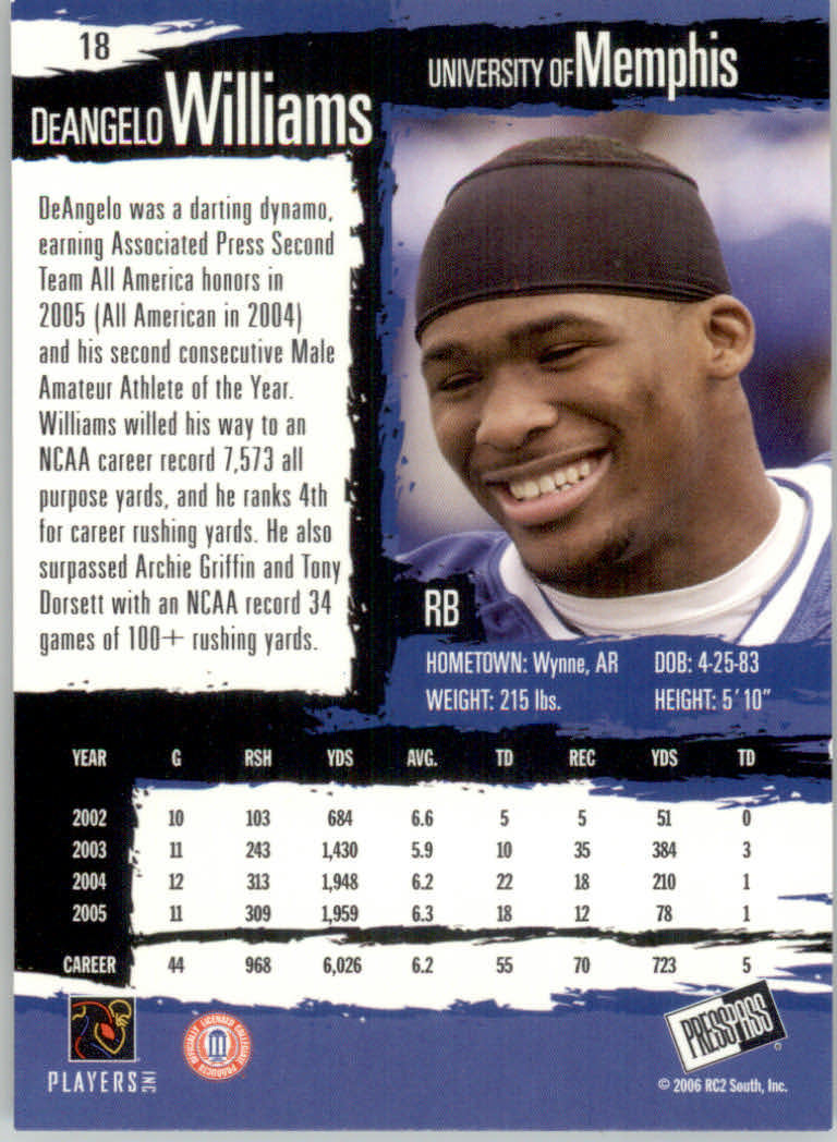 2006 Press Pass Football "Main Set" Base Cards #1 to #50 - Picture 35 of 91