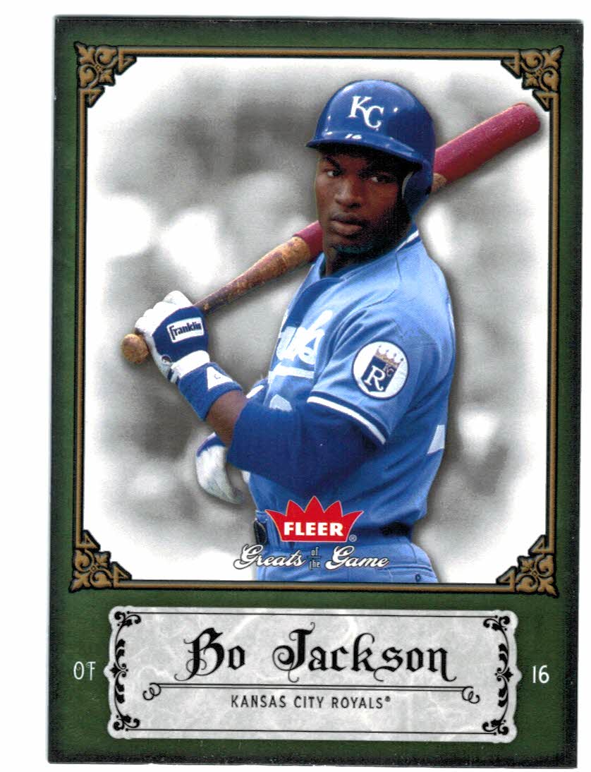 2006 Greats of the Game #10 Bo Jackson