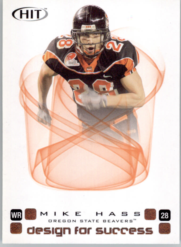 2006 Sage HIT Football "Design for Success Silver" Insert Cards - Picture 42 of 77
