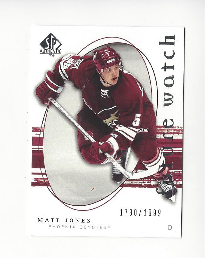 2005-06 SP Authentic #242 Matt Jones RC