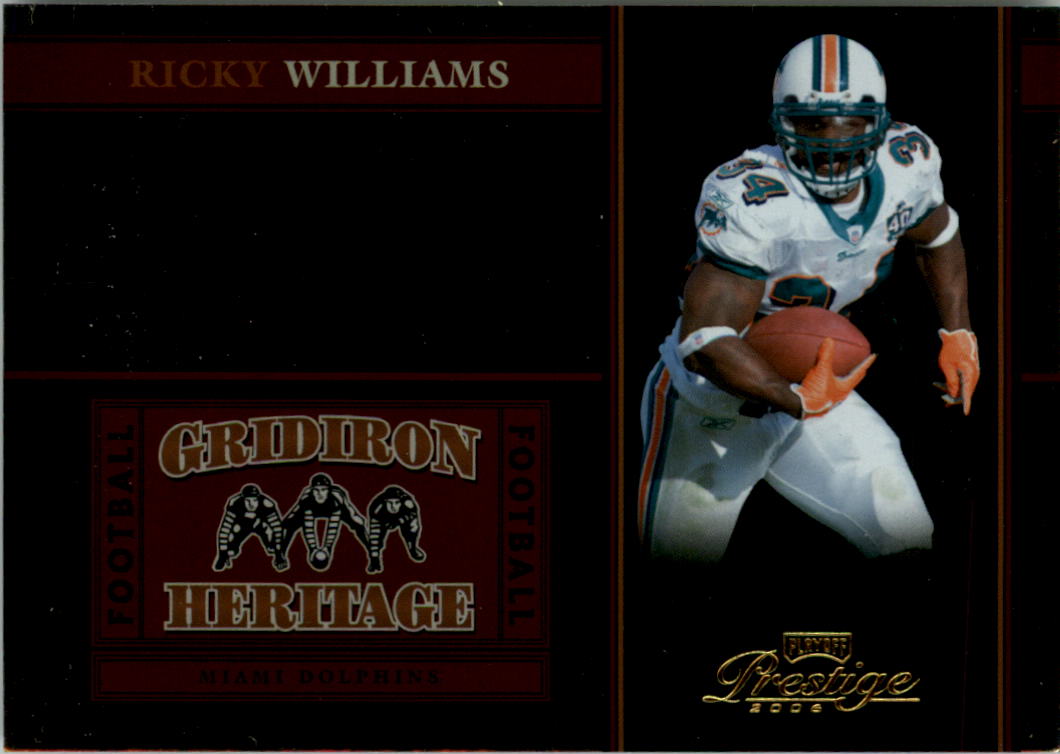 2006 Playoff Prestige Gridiron Heritage Foil #31 Ricky Williams