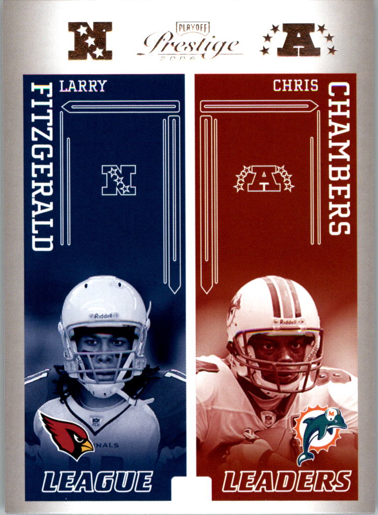 2006 Playoff Prestige League Leaders #26 Larry Fitzgerald/Chris Chambers/Anquan Boldin/Rod Smith