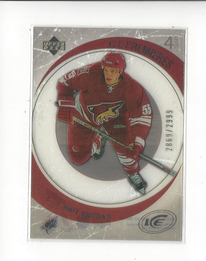 2005-06 Upper Deck Ice #215 Matt Jones RC