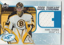 2005-06 Upper Deck Ice Cool Threads #CTHT Hannu Toivonen