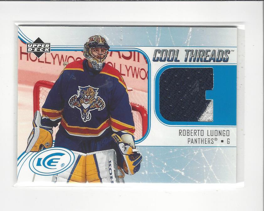 2005-06 Upper Deck Ice Cool Threads #CTRL Roberto Luongo