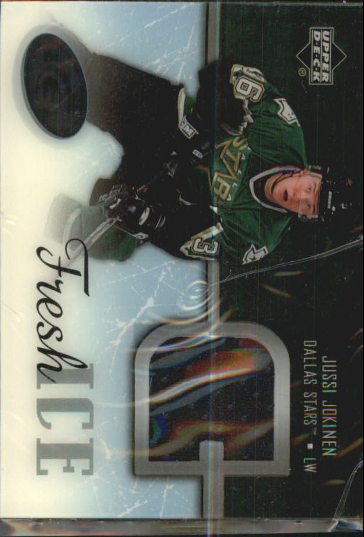 2005-06 Upper Deck Ice Fresh Ice Glass #FIJJ Jussi Jokinen
