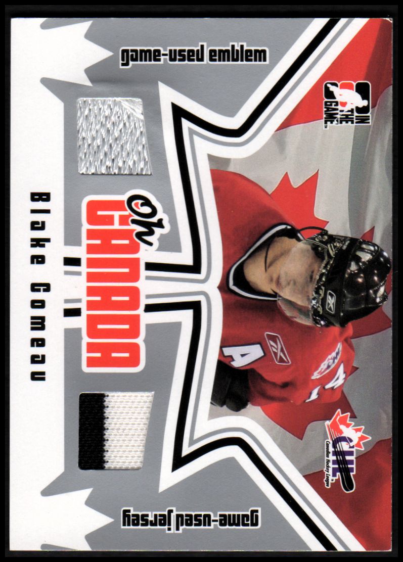 2005-06 ITG Heroes and Prospects Oh Canada #OC9 Blake Comeau