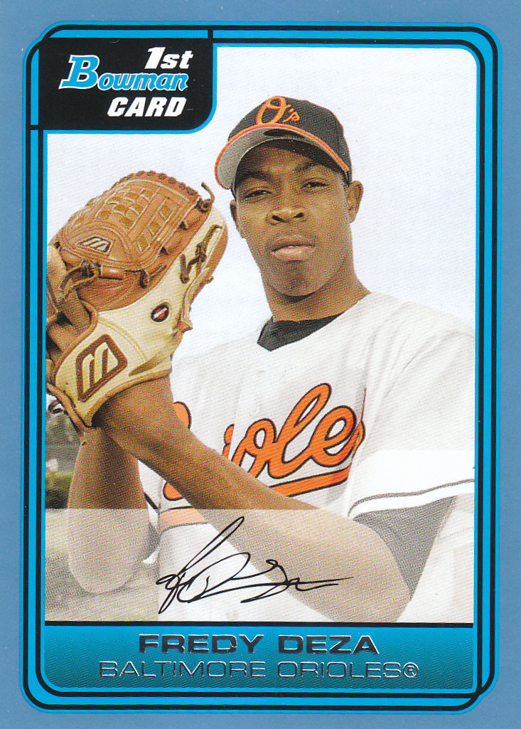 2006 Bowman Baseball "Prospects Blue" Parallel Insert Cards - Picture 6 of 7