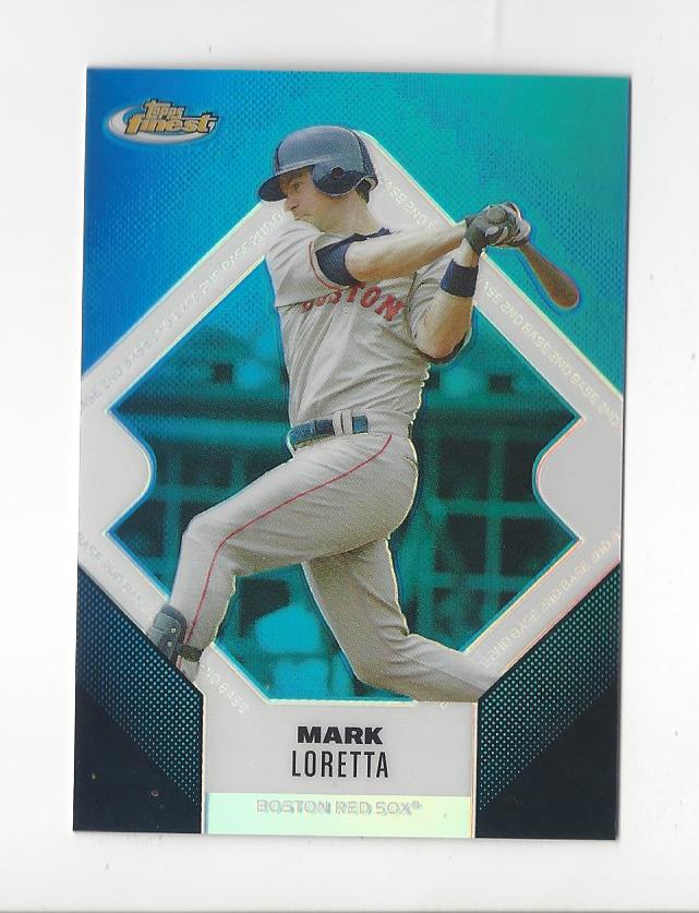 2006 Finest Refractors Blue #111 Mark Loretta