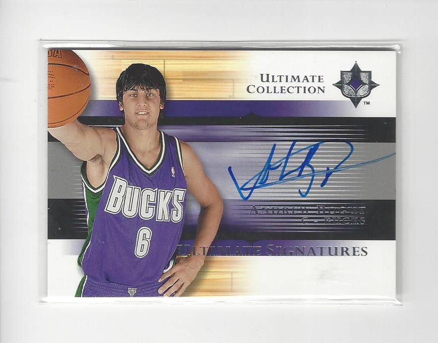 2005-06 Ultimate Collection Signatures #USAB Andrew Bogut