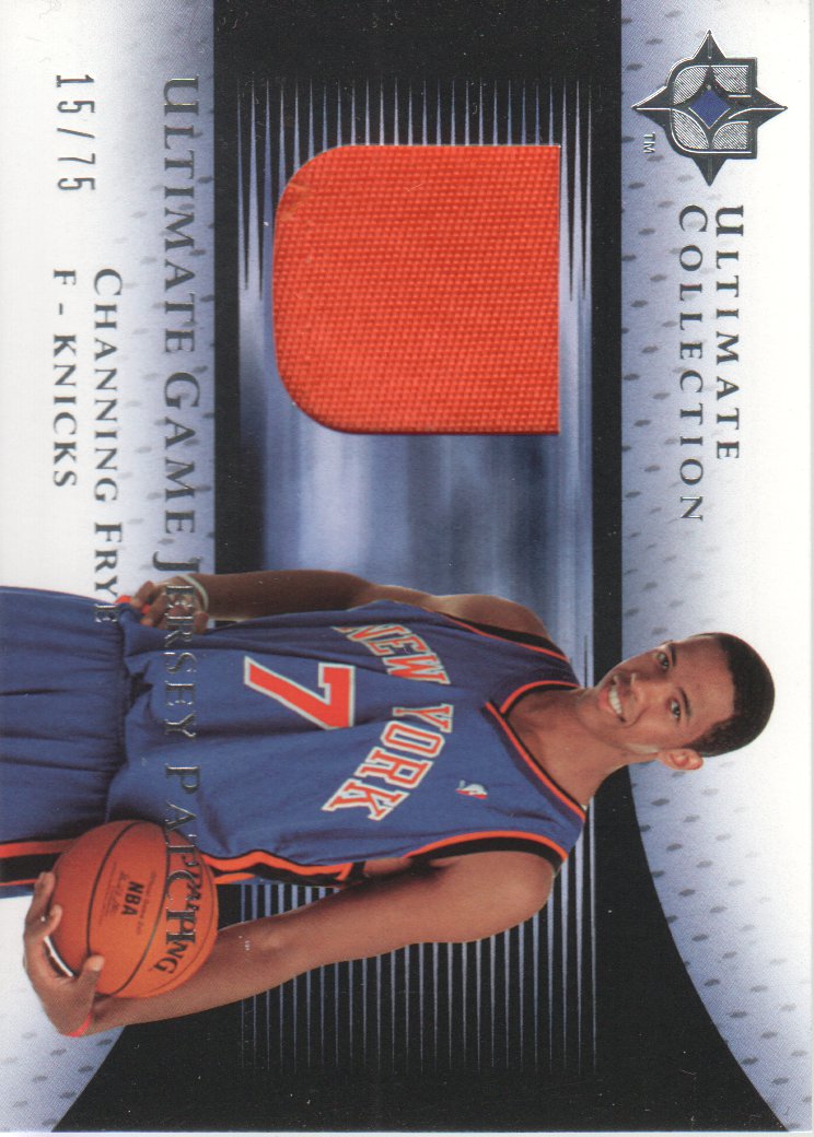 2005-06 Ultimate Collection Patches #UJPCF Channing Frye