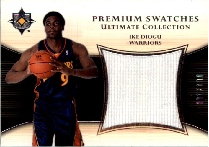 2005-06 Ultimate Collection Premium Swatches #PSID Ike Diogu