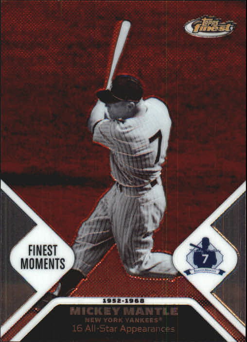 2006 Finest Mantle Moments #MMFM6 Mickey Mantle