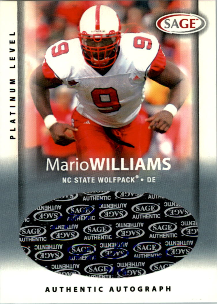 2006 SAGE Football Card Pick (Inserts)