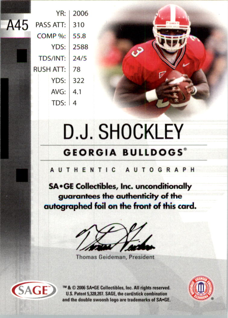 2006 SAGE Football Card Pick (Inserts)