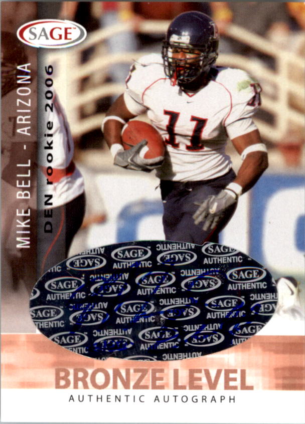 2006 SAGE Football Card Pick (Inserts)