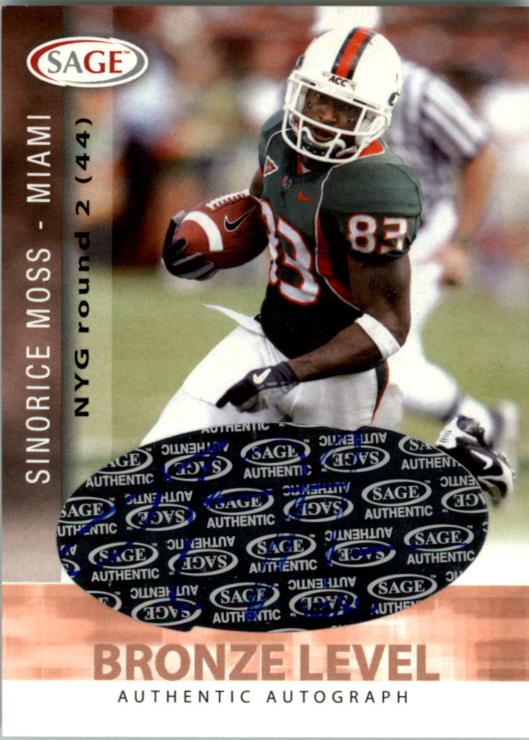 2006 SAGE Football Card Pick (Inserts)