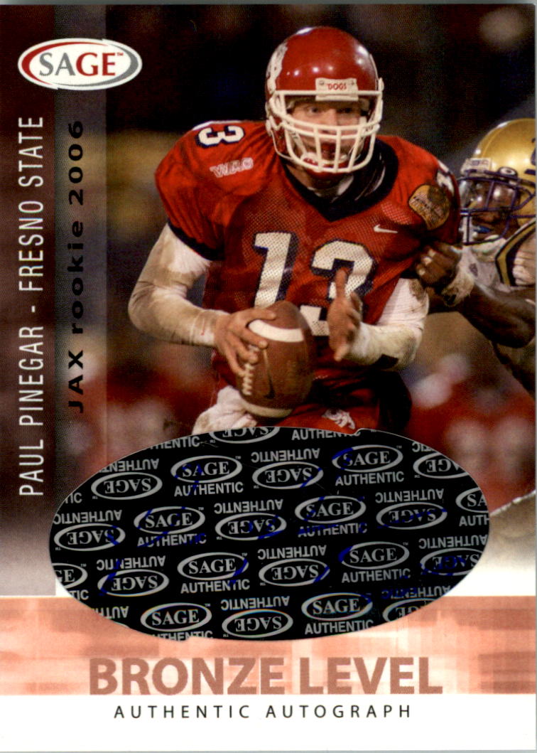 2006 SAGE Football Card Pick (Inserts)