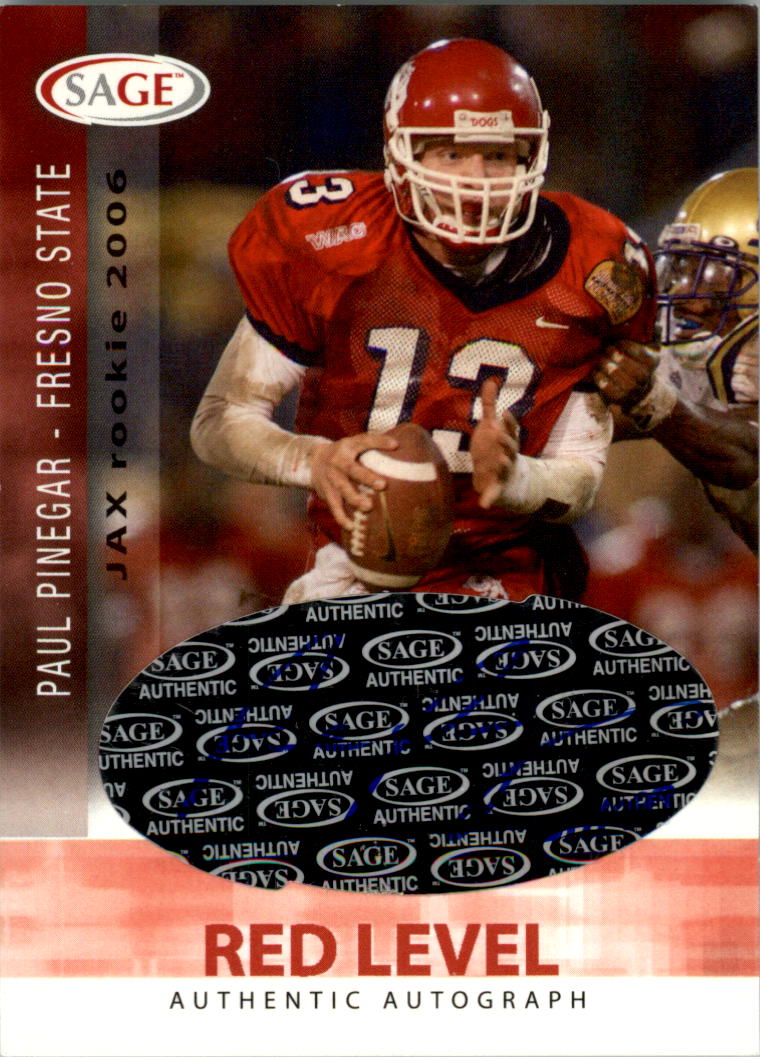 2006 SAGE Football Card Pick (Inserts)