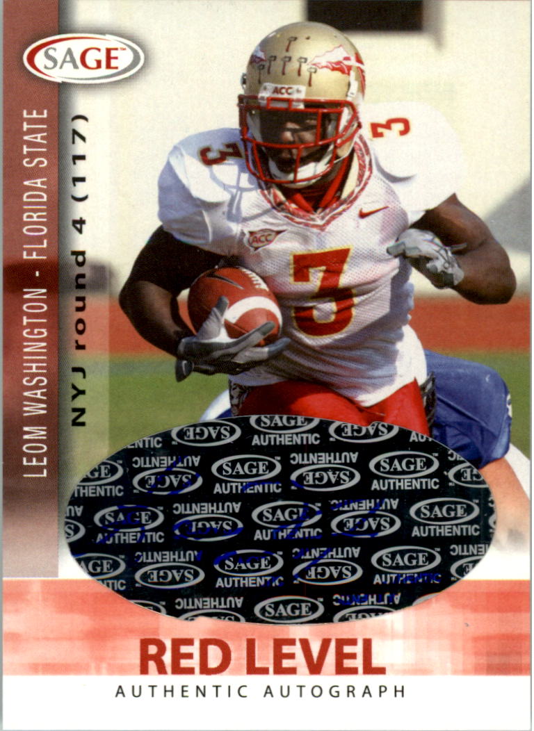 2006 SAGE Football Card Pick (Inserts)