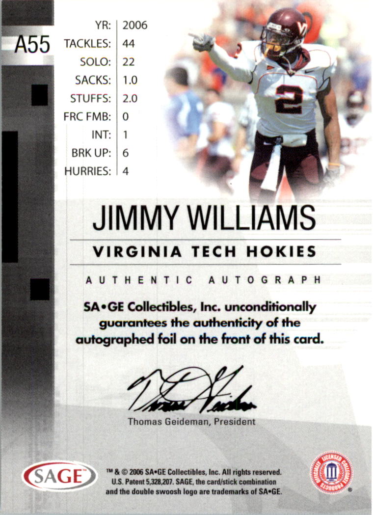 2006 SAGE Football Card Pick (Inserts)