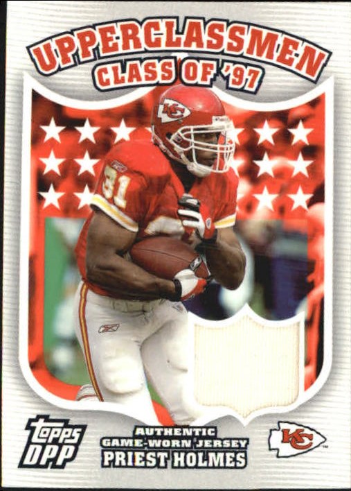 2006 Topps Draft Picks and Prospects Upperclassmen Jersey #UCPH Priest Holmes M