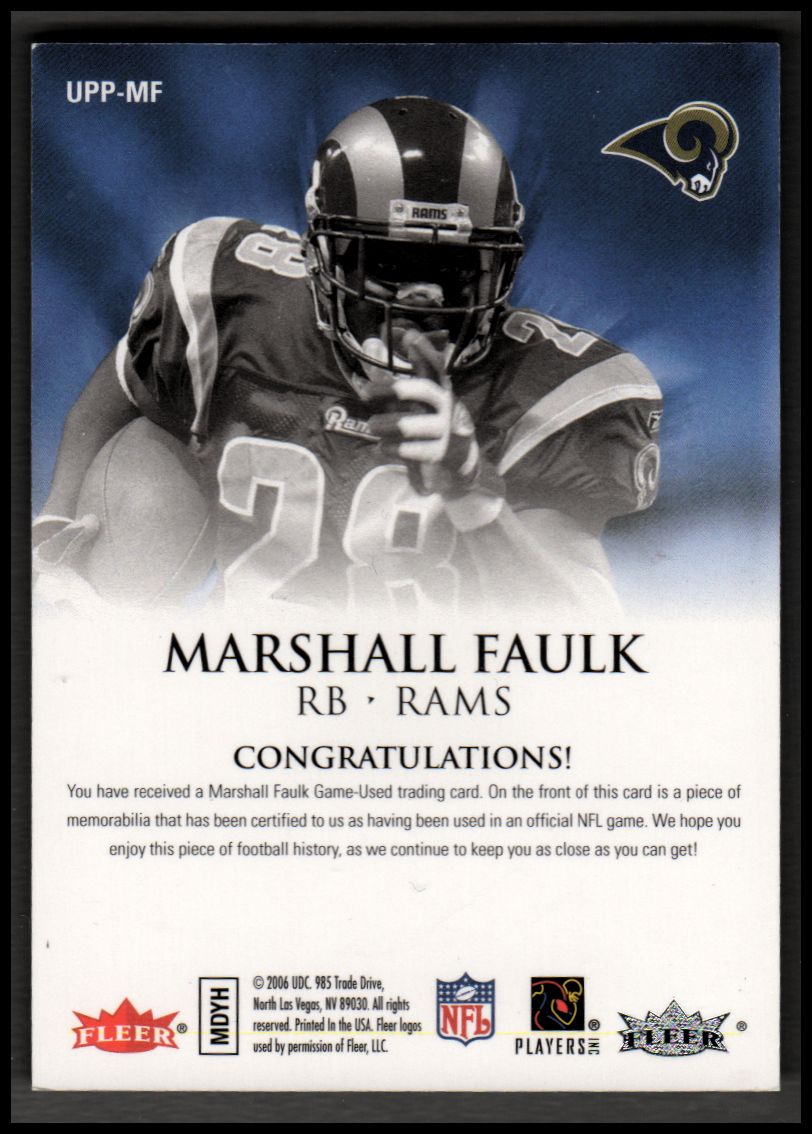 2006 Ultra Football Postseason Performers Jerseys YOU PICK - Imagen 7 de 7