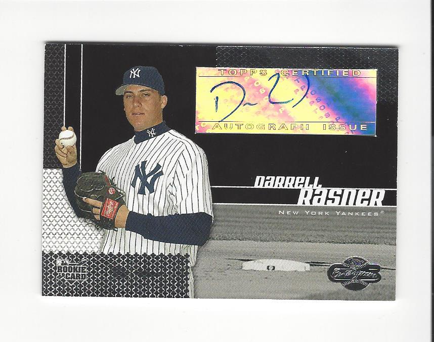 2006 Topps Co-Signers #111 Darrell Rasner AU G (RC)