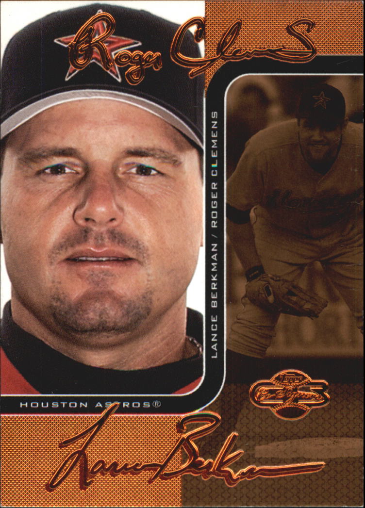 2006 Topps Co-Signers Changing Faces Bronze #2C Roger Clemens/Lance Berkman