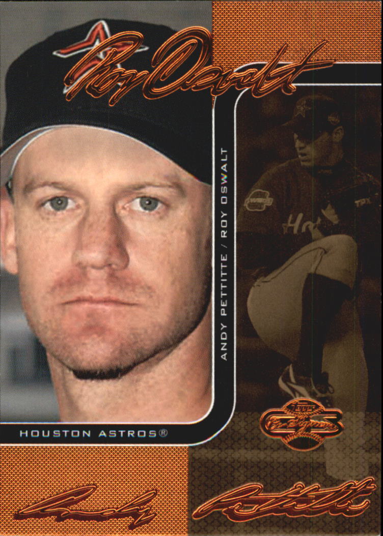 2006 Topps Co-Signers Changing Faces Gold #37C Roy Oswalt/Andy Pettitte
