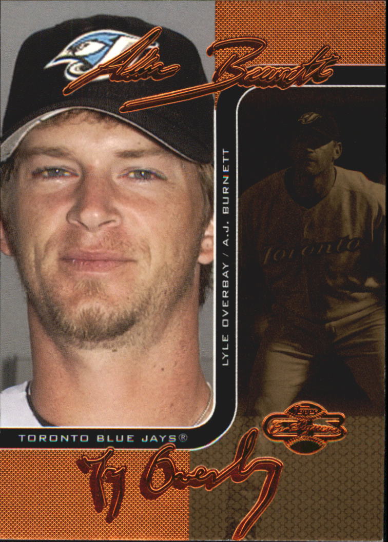 2006 Topps Co-Signers Changing Faces Gold #79C A.J. Burnett/Lyle Overbay