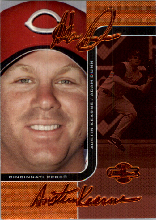 2006 Topps Co-Signers Changing Faces Red #83A Adam Dunn/Austin Kearns