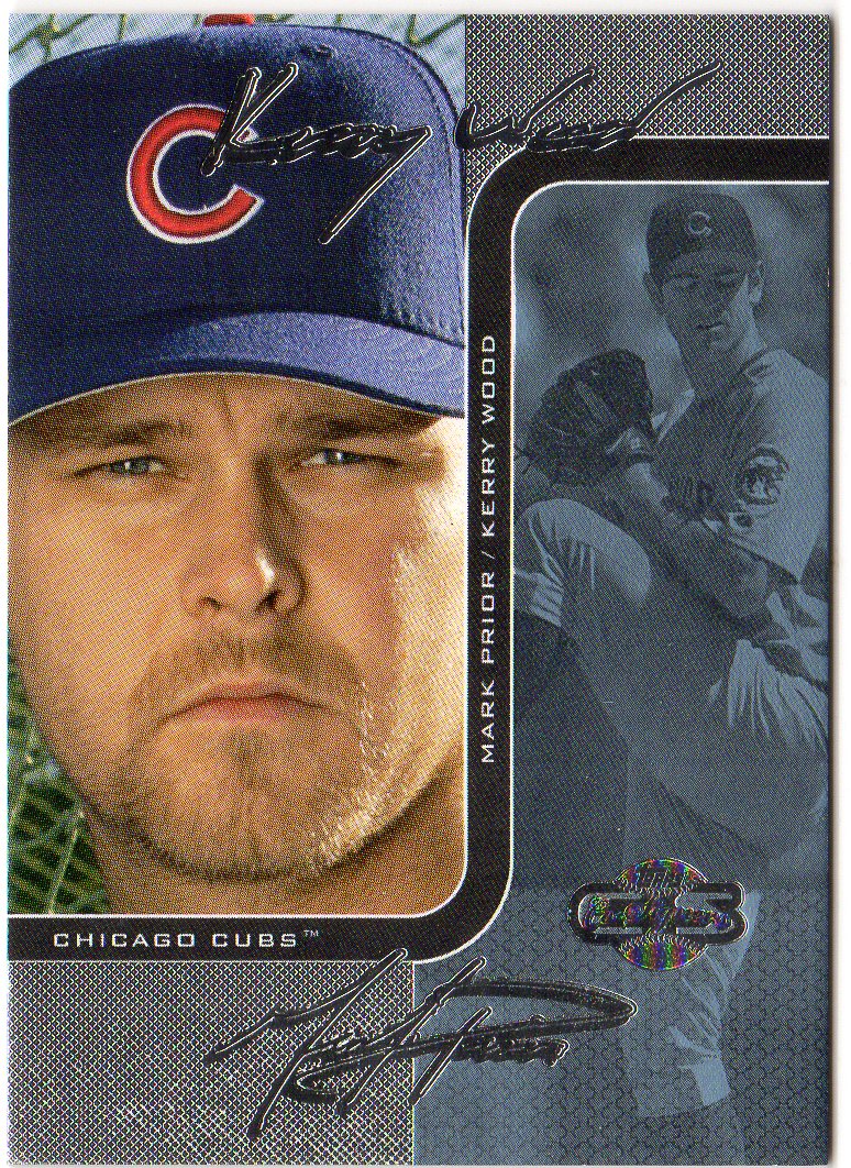 2006 Topps Co-Signers Changing Faces Silver Blue #67B Kerry Wood/Mark Prior