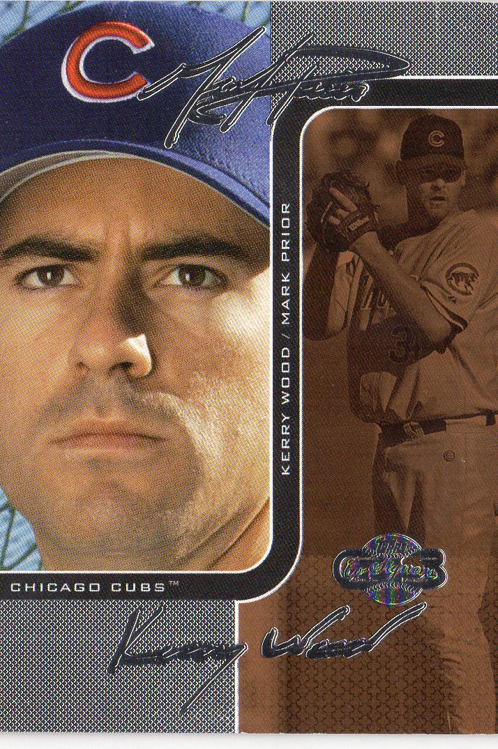 2006 Topps Co-Signers Changing Faces Silver Bronze #82B Mark Prior/Kerry Wood